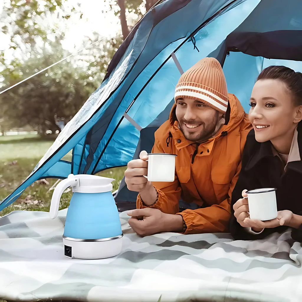 BouilloCompact – Bouilloire Pliable de Voyage