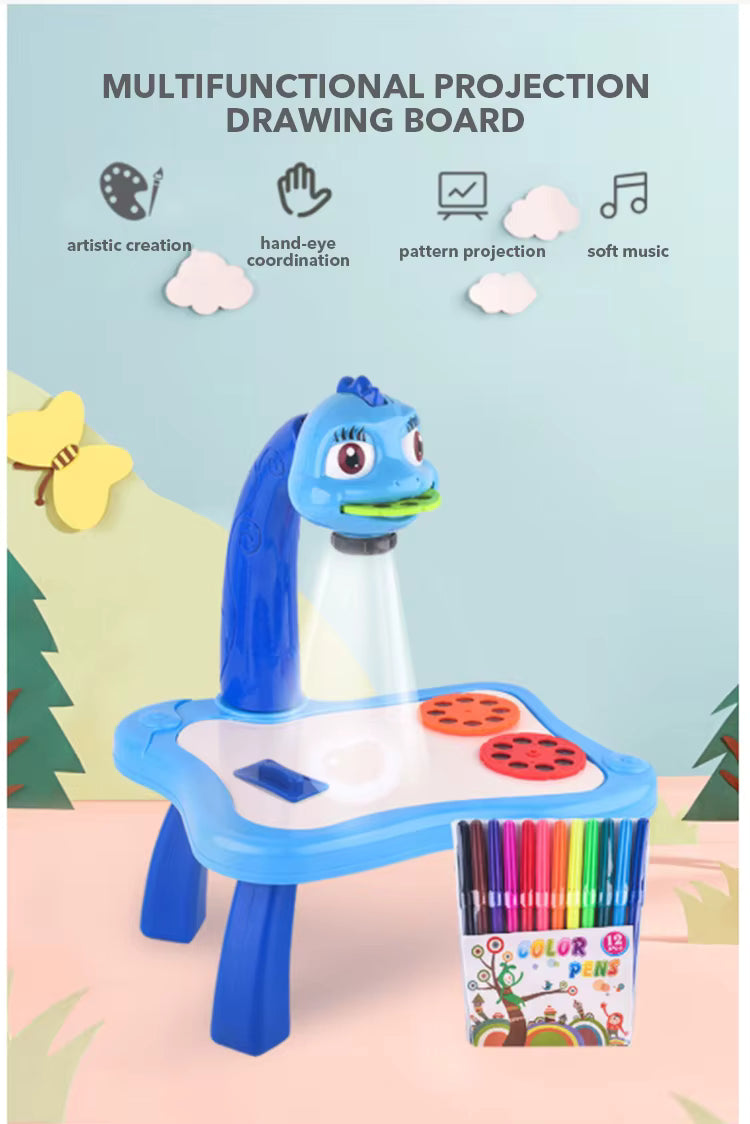 🎨 Table de dessin à projection pour enfants