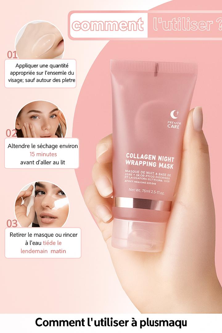 Masque de nuit au collagène + UN SAVON KOJIE SAN