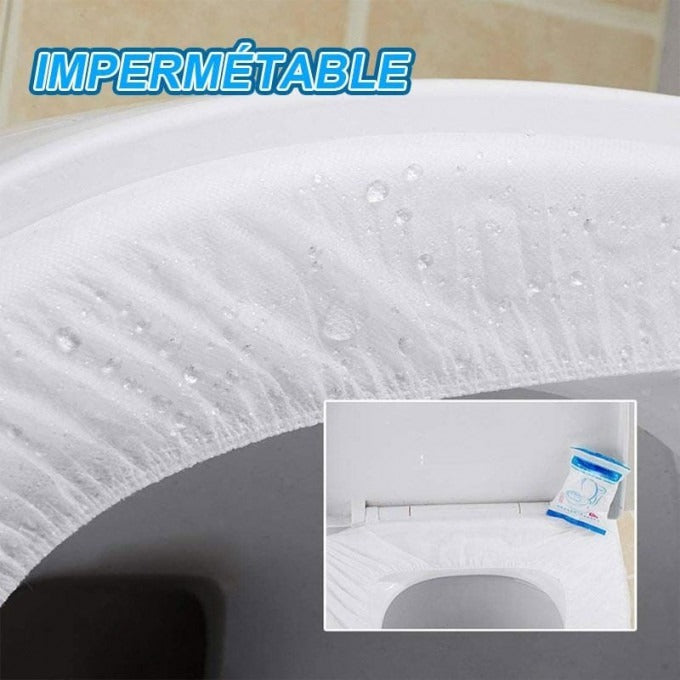 Pack de 50 Couvre-sièges de Toilette Jetables