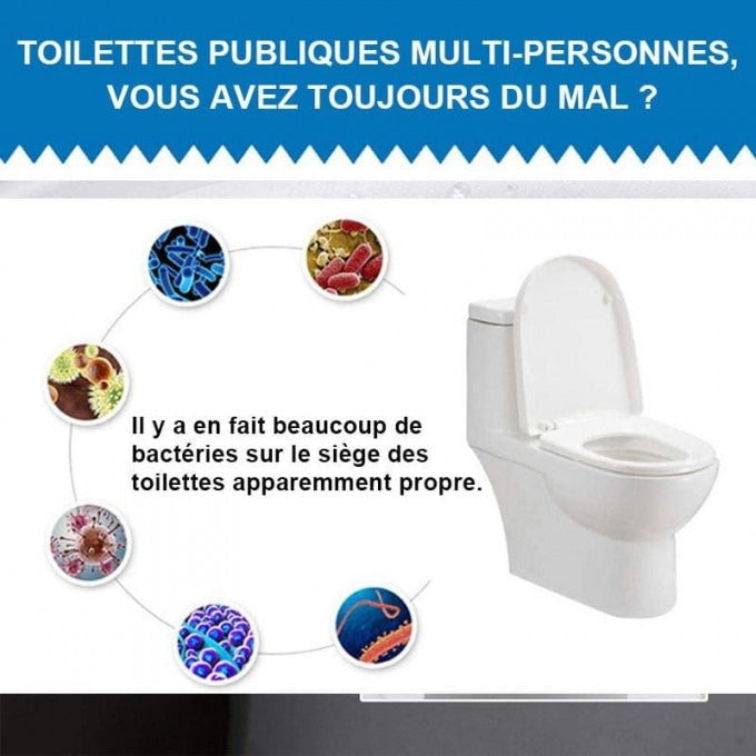 Pack de 50 Couvre-sièges de Toilette Jetables